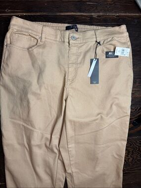 Women's Stitch Star Stretch Casual Khaki Jogger Pants